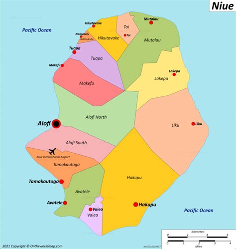 Niue Map | Detailed Maps of Niue