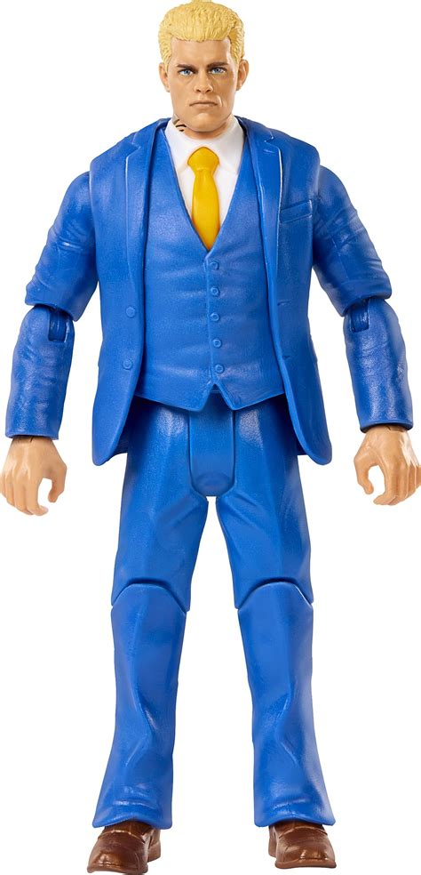 Buy Mattel WWE Action Figures, Cody Rhodes, Basic 6-inch Collectible ...