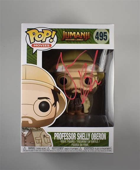 Jack Black Jumanji 495 Signed Funko Pop Certified Authentic JSA COA | Vinyl figures, Funko pop ...