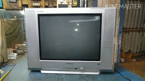 Samsung 21 inch CRT TV. No picture. EHT sparking problem, - YouTube