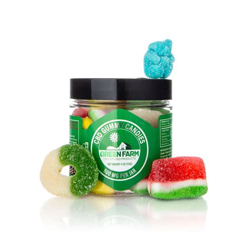 Green Farm CBD Gummies - Variety 500mg to 5000mg - Sunset CBD