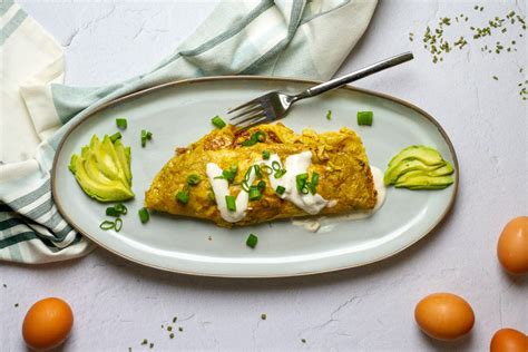 Crab Omelette with Garlic Yogurt Sauce - Champagne Tastes®