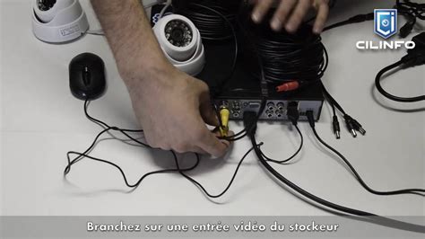 Tutoriel: installation d'un système vidéo surveillance par www.cilinfo.fr - YouTube