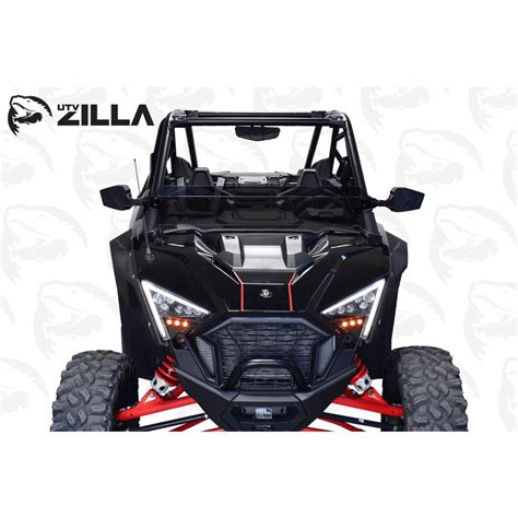 Polaris RZR Pro XP Tinted Half Polycarbonate Windshield (2020+)