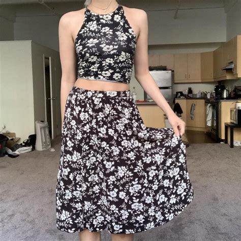 Two piece set from Abercrombie and fitch. Tank is a... - Depop