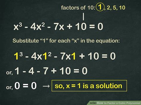 How To Solve Cubic Equation By Factoring - Tessshebaylo