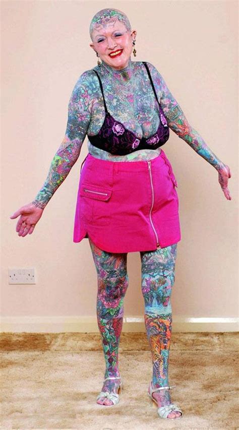 Full Body Tattoo Woman | Funny Ugly People