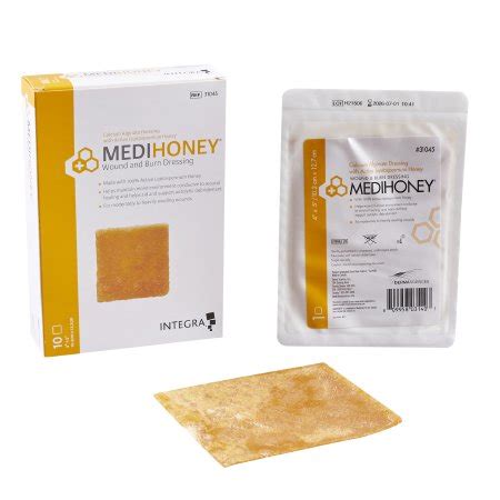 Medihoney Wound Dressing, 4" x 5" | Magic Medical