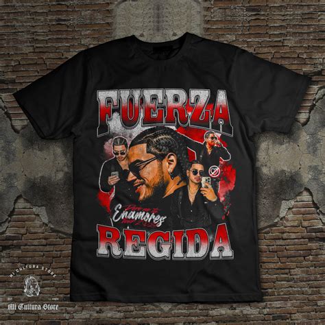 Fuerza Regida vintage look t-shirt JOP playera regional mexicano ...