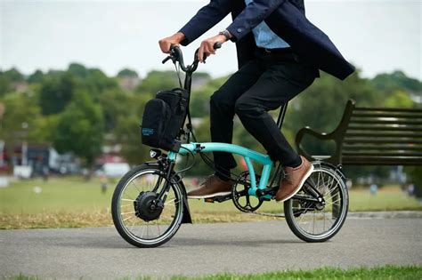 Brompton M6LU Folding Electric Bike 2021 Turkish Green