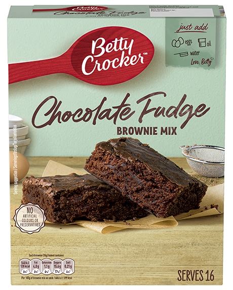 BETTY CROCKER FUDGE BROWNIE MIX 425G – Convenience Shop Online