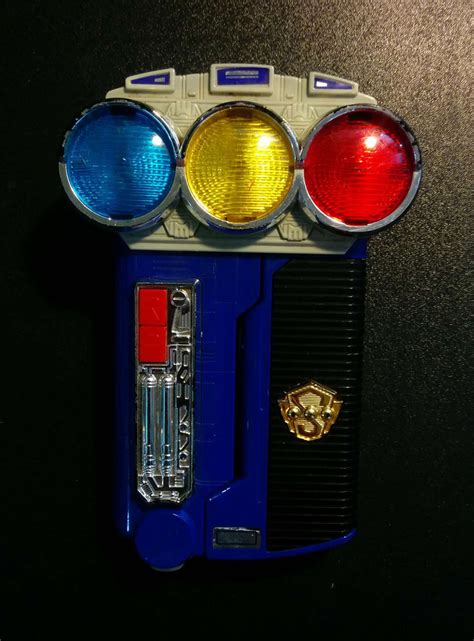 Bandai Power Rangers Turbo Carranger Signizer Badge Weapon Morpher ...