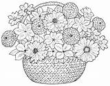 Bouquet Coloring Pages Printable sketch template