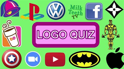 The Ultimate Logo Quiz for Smart people | Fun Way to Learn Famous Logos around you - YouTube