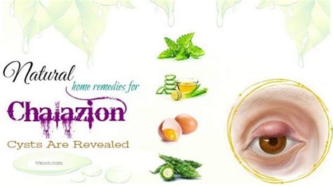 38 Natural Home Remedies For Chalazion Cysts Are Revealed