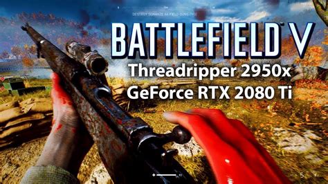 Threadripper 2950x Benchmark in Battlefield V | RTX 2080 Ti - YouTube