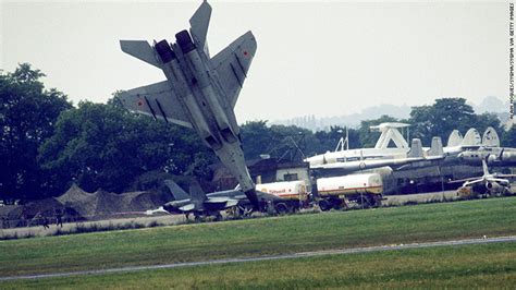 1989: Pilot survives MiG-29 crash - Paris Air Show: Where countries flex their military muscle ...