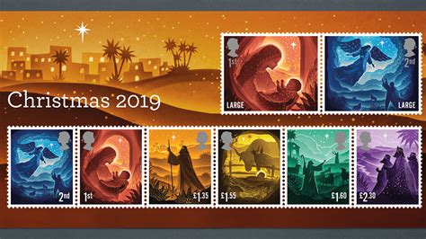 Royal Mail unveils 2019 Christmas stamps - Design Week