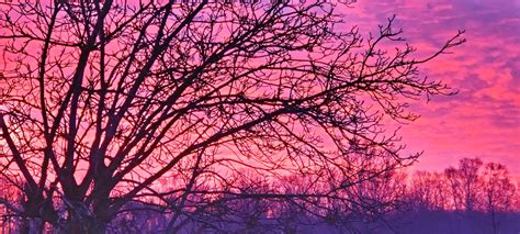 Pink sunrise sky II by MichaelBilyk on DeviantArt