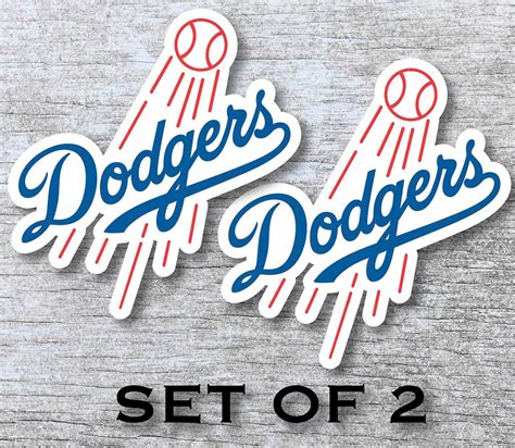 Los Angeles Dodgers Sticker Decal Vinyl 12, 17, 20 Cornhole Car Truckany Flat Surface - Etsy