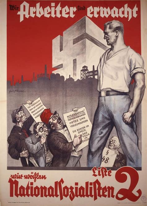 "We Workers have awakened", Germany, 1930 : r/PropagandaPosters