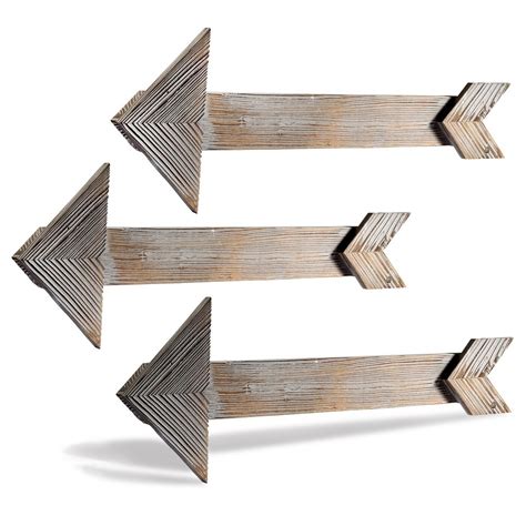 Rustic Wall Decor Arrow Barnwood Decorative Arrows Barn Wood Farmhouse ...