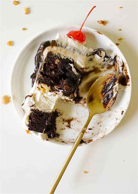 Hot Fudge Sundae Cake - Wood & Spoon