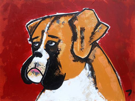 The Boxer Painting at PaintingValley.com | Explore collection of The ...