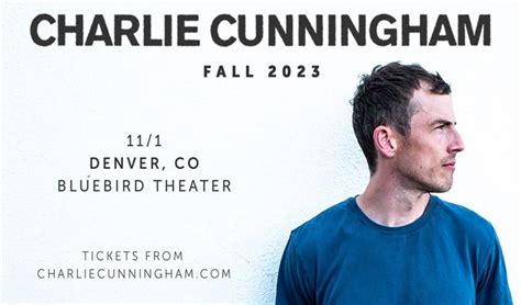 Charlie Cunningham tickets in Denver at Bluebird Theater on Wed, Nov 1, 2023 - 8:00PM