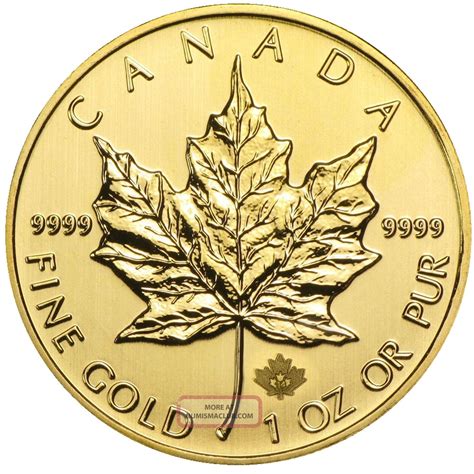 2014 1oz Gold Maple Leaf Bullion Coin, Uncirculated