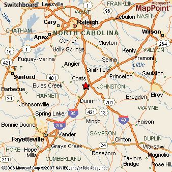 Where is Benson, North Carolina? see area map & more