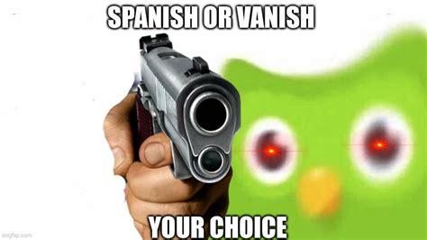 duolingo gun - Imgflip