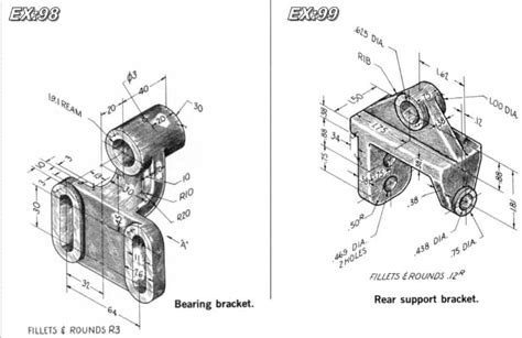 Autocad mechanical practice drawings pdf free Download