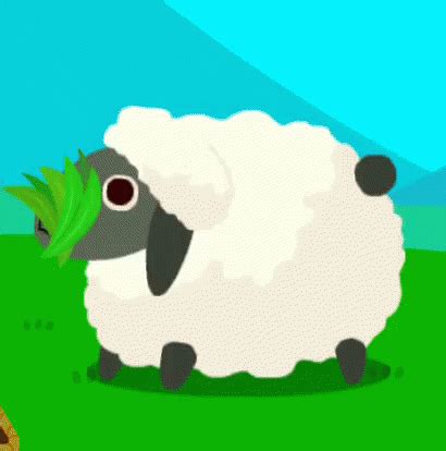 Sheep Eating GIF - Sheep Eating Grass - Discover & Share GIFs