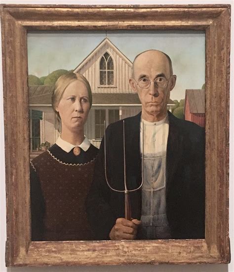 Modern Art Monday Presents: American Gothic By Grant Wood | The Worley Gig