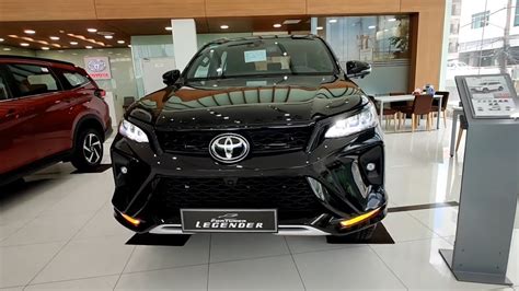 2021 Toyota Fortuner Legender Black 7 Seats SUV | Exterior and Interior ...