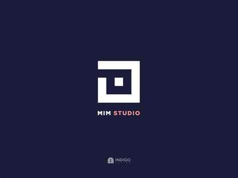 MIM Studio Logotype by Indigo Design on Dribbble