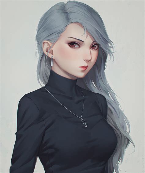 Anime girl Sae Niijima: Persona 5 fan art ... (01 Jul 2018)｜Random Anime Arts [rARTs ...