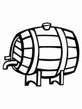 Barrel coloring Pages sketch template