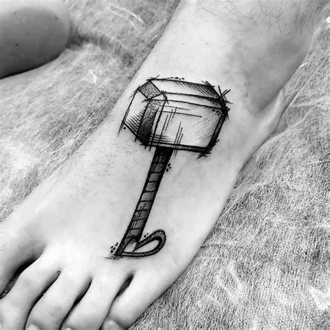 101 Amazing Mjolnir Tattoo Designs You Need To See! | Mjolnir tattoo ...