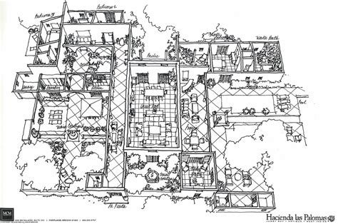 Mexican Hacienda Style House Plans - Small Hacienda House Plans ...