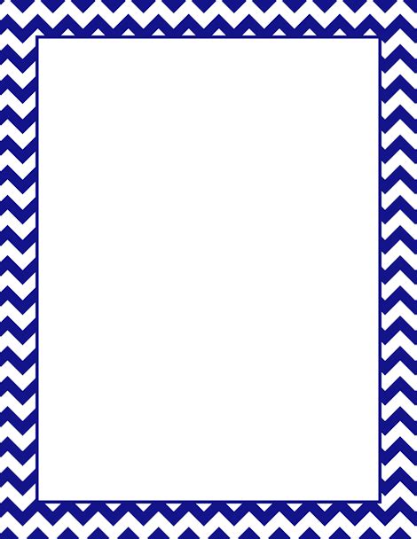 Navy Blue Border Clipart