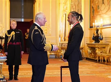 Arise, Sir Lewis!: F1 ace Lewis Hamilton is knighted by Prince Charles ...