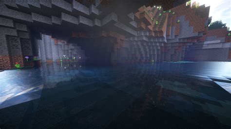 Minecraft Dark Cave Background They are also an inconvenience when playing on servers or ...