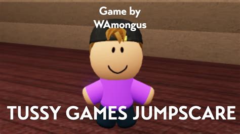 Tussy games plushie Jumpscare! Game by @wamongus - YouTube