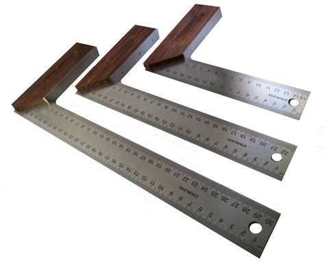 6", 9" Or 12" Hardwood Try Set Square - Woodworking Carpenter Wood Tool ...