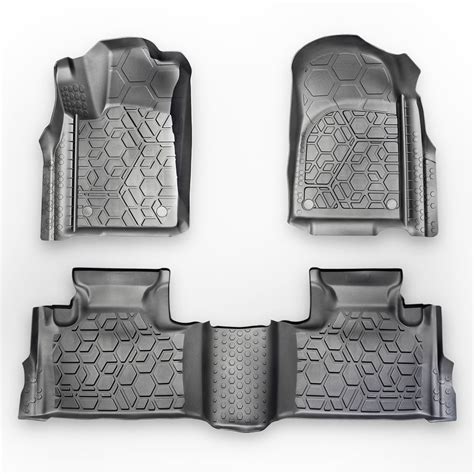 Tyger Auto TG-FMJ83228 Full Set Floor Mats for 2012-2019 Jeep Grand Cherokee 3pc | Textured ...