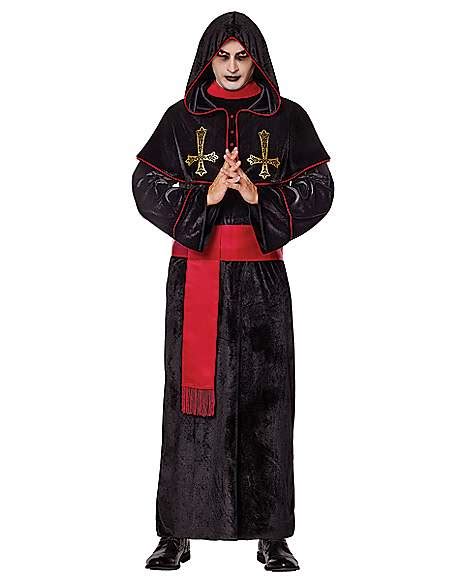 Adult Unholy Priest Costume - Spirithalloween.com