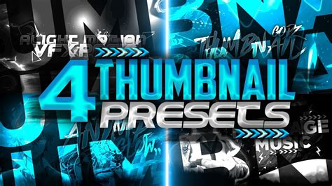 Epic Thumbnail Preset Pack🔥💙 | Photoshop Presets | 4+ Thumbnails @AlightZer - YouTube