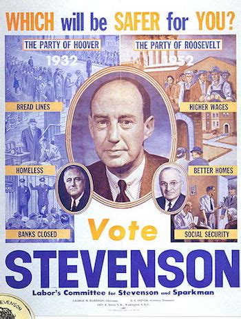 Adlai Stevenson II: Presidential Campaign & Political Views | Study.com